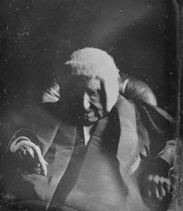 Martin Routh aged 99: Born in 1755 he is thought to be the earliest born person ever photographed in the UK